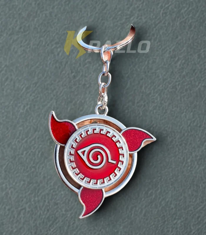 Cursed Eye of Illusion Metal Keychain