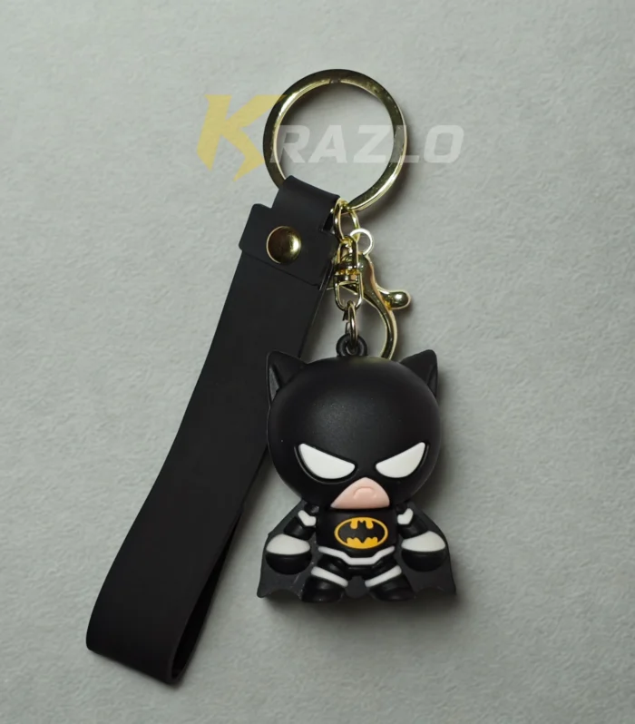 Bat Emblem Keychain