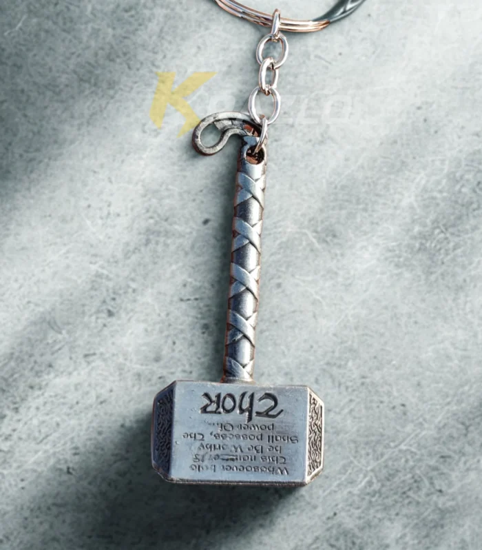 Thunder Hammer Keychain