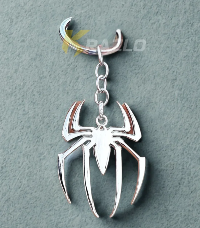 Web Slinger Metal Keychain