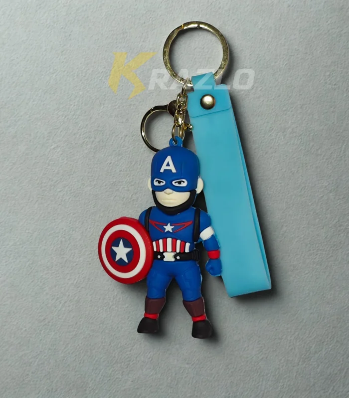 Super Soldier Emblem Keychain