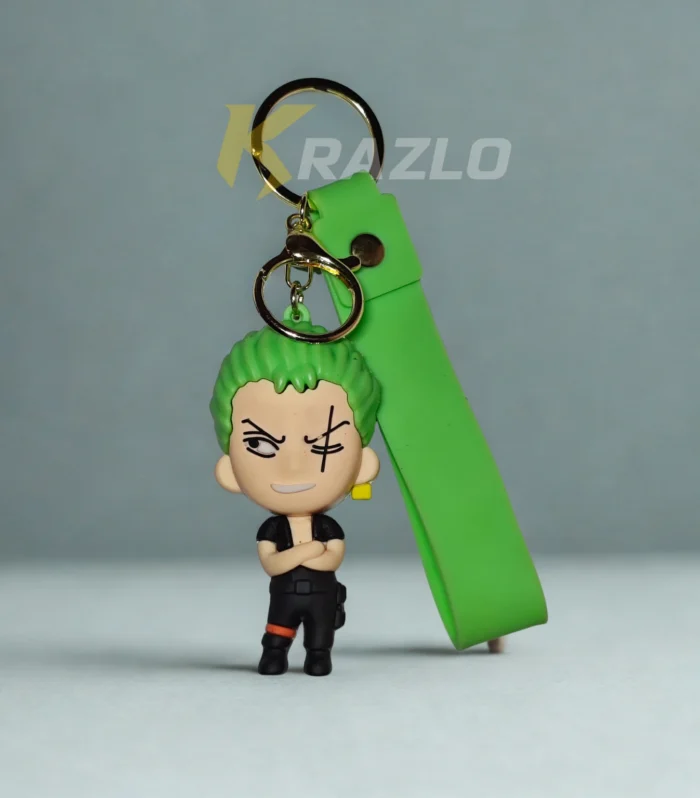 Green Blade Fighter Keychain