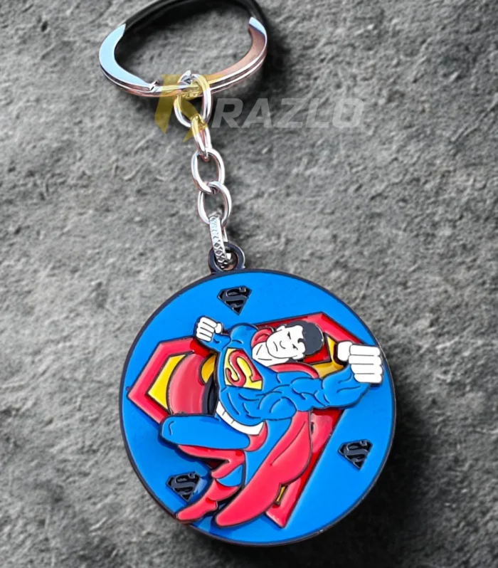 Justice Protector Metal Keychain