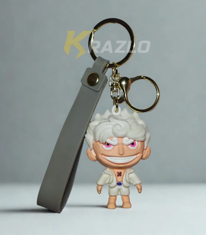 Rubber Body Warrior Keychain