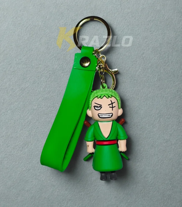 Wielder of Three Blades Keychain