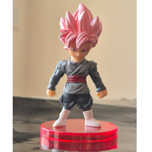 Dark Rose Saiyan Anime Figure | Evil Transformation PVC Collectible