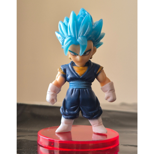 Fusion Blue Saiyan Anime Figure – Collector Edition PVC Model